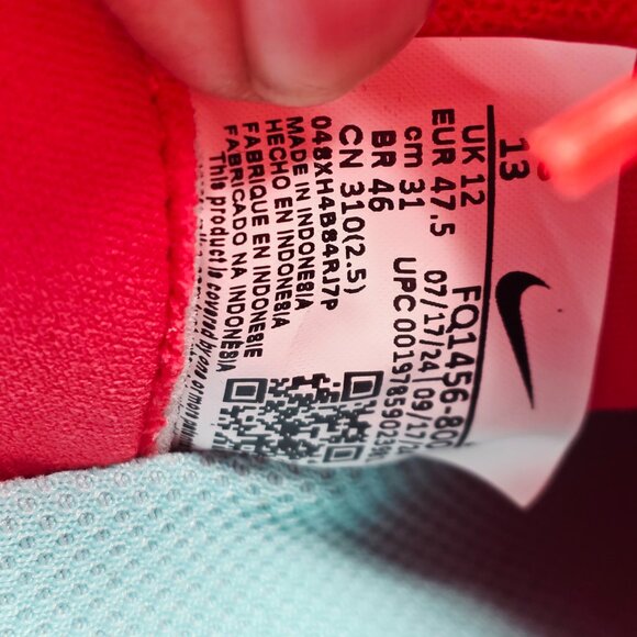 Nike Zoom Mercurial Superfly 10 FQ1456-800 Men Sz 13 Academy FG/MG Soccer Sports - Picture 6 of 8